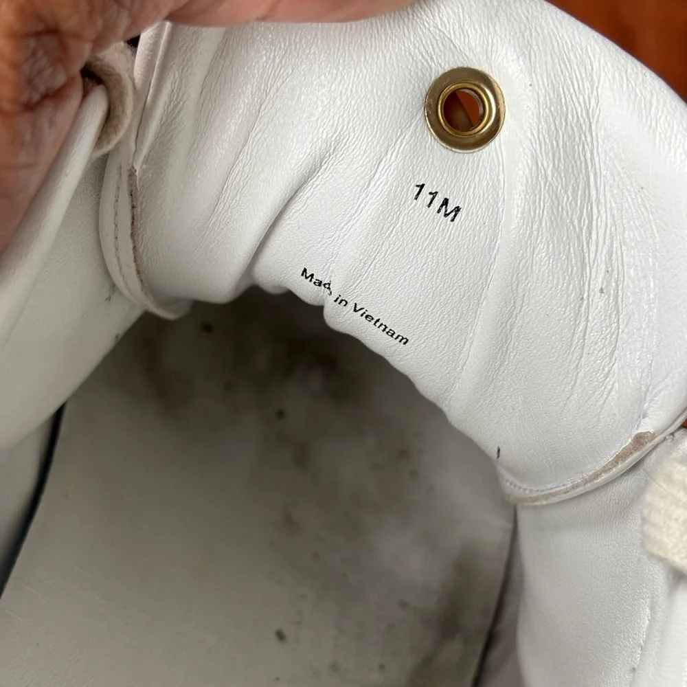 Veronica Beard Lennox Sneakers White Dusk Blue Women’s Size 11 M - Picture 2 of 15